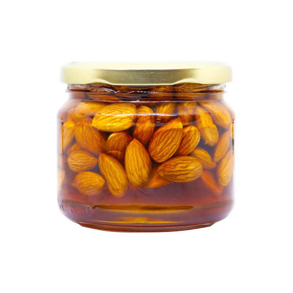 Tassyam Organics Wild Honey with California Almonds