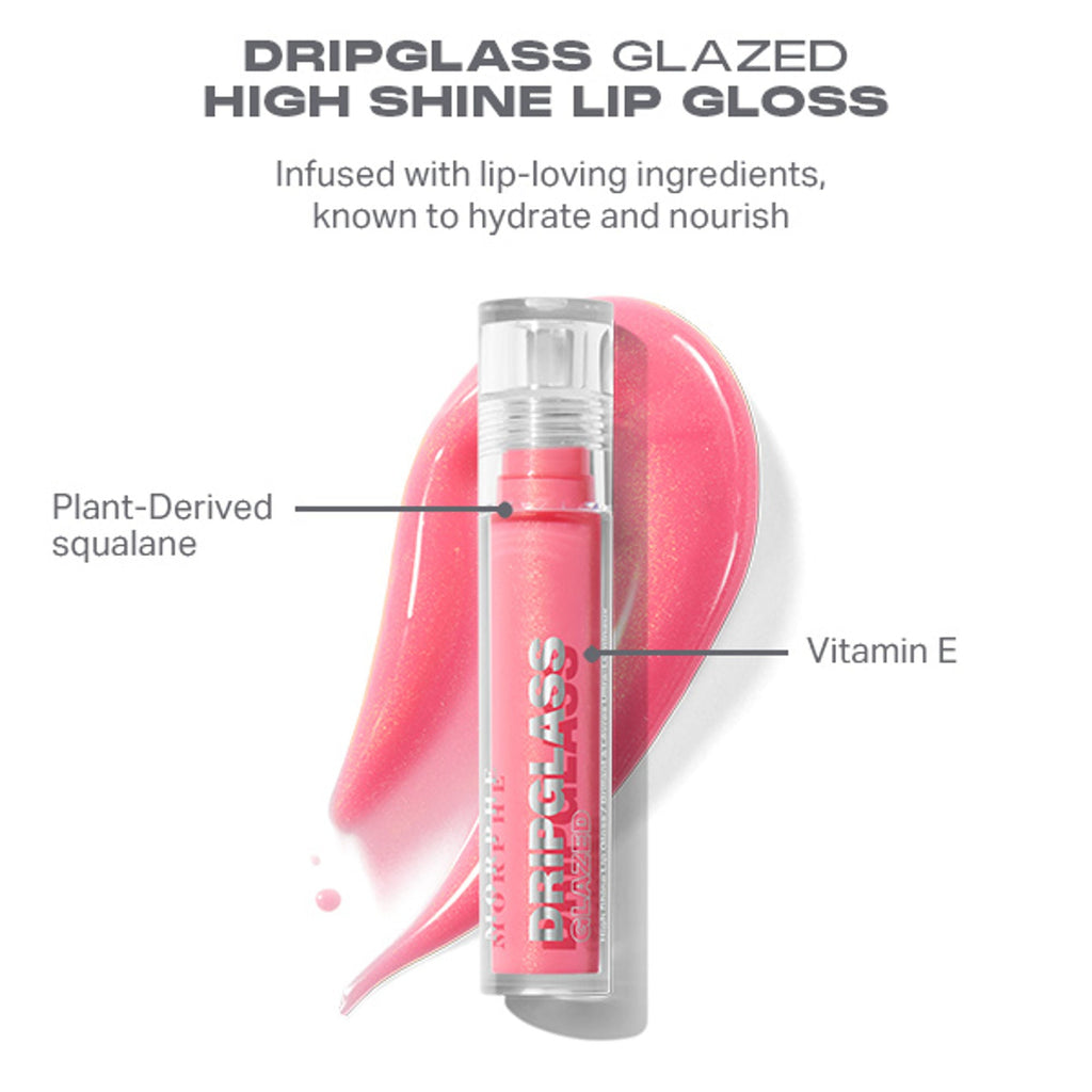 MORPHE Dripglass Glazed High Shine Lip Gloss - Beige Beam