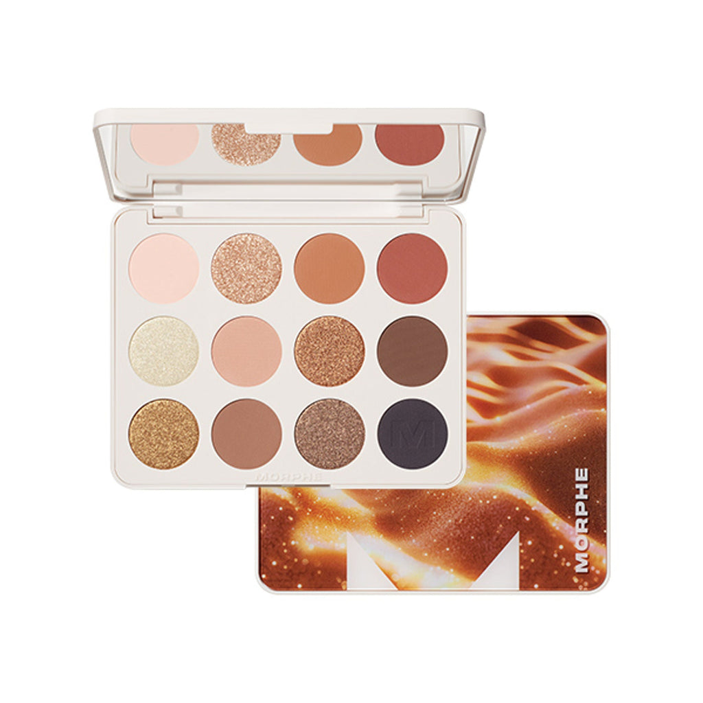 MORPHE Chromaplus 12-Pan Eyeshadow Palette - Flickering Sands