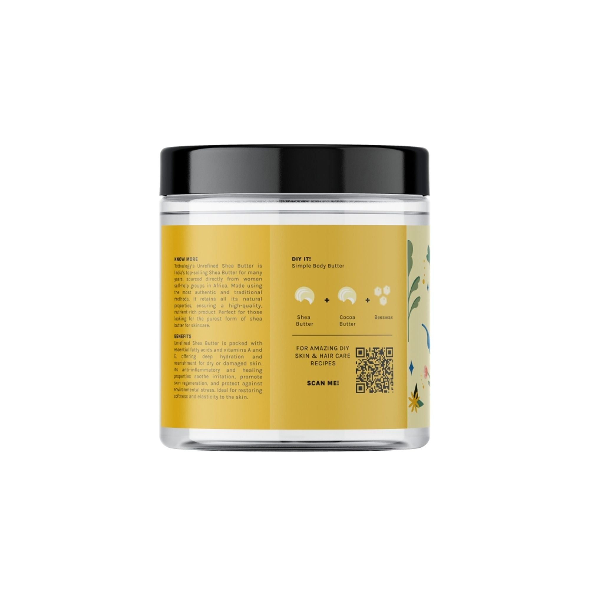 Tattvalogy African Shea Butter, Organic Raw Unrefined, Body Butter & Moisturizer - Distacart