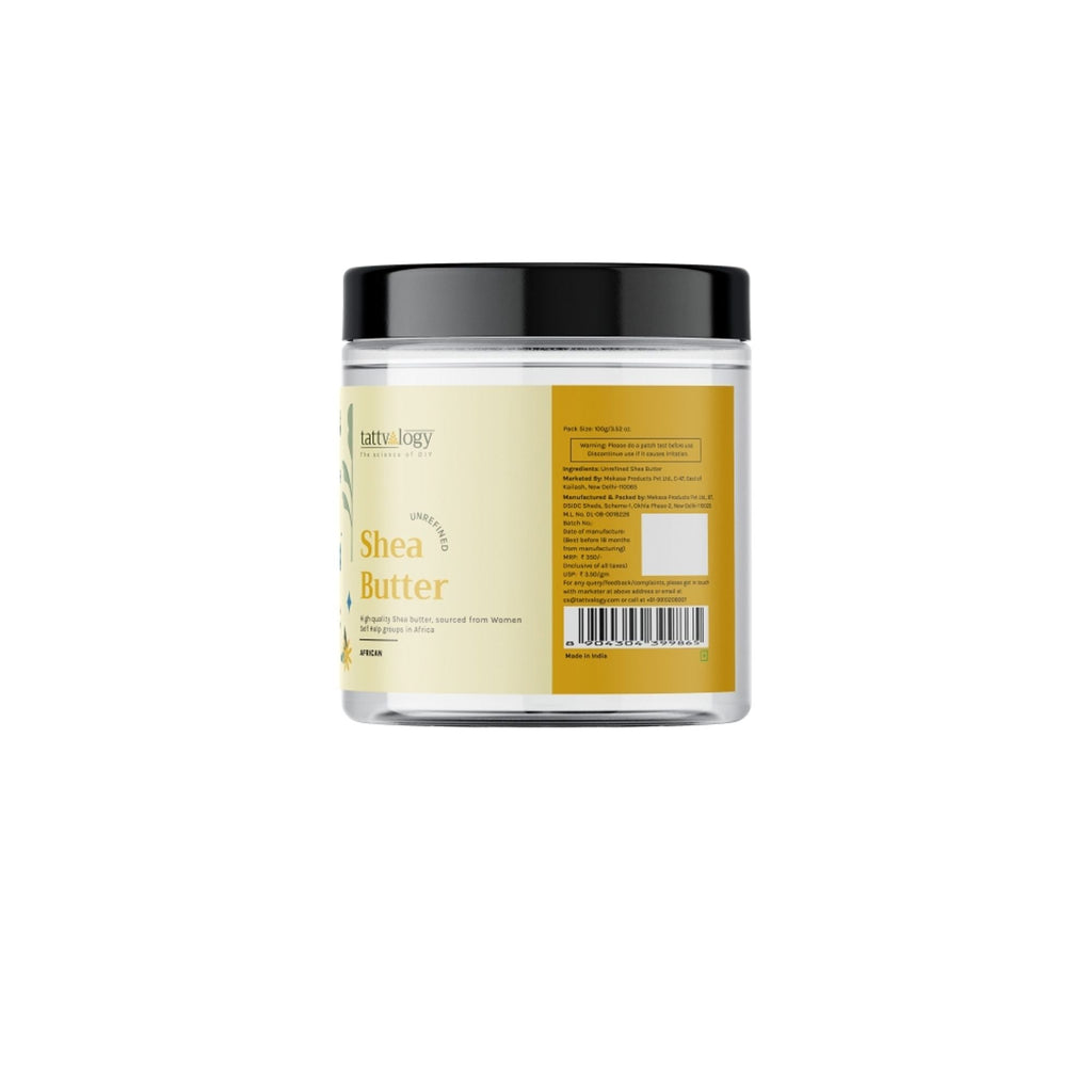 Tattvalogy African Shea Butter, Organic Raw Unrefined, Body Butter & Moisturizer - Distacart