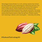 Tattvalogy African Cocoa Butter in Jar Packaging, Raw Unrefined, Body Butter & Moisturizer - Distacart