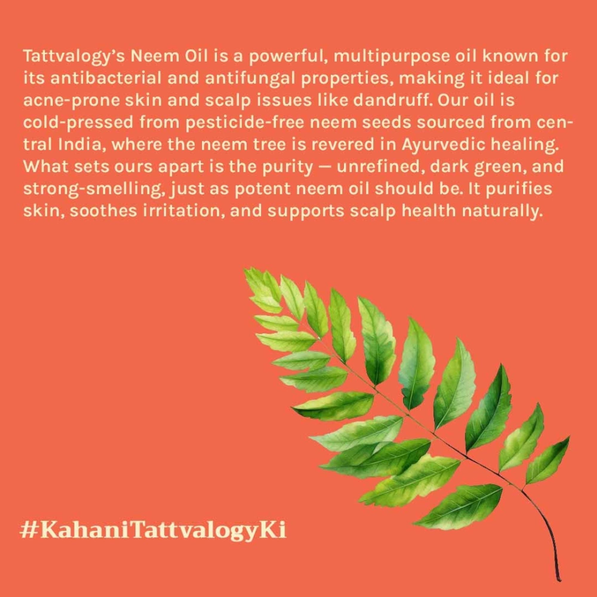 Tattvalogy Neem Oil