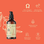 Tattvalogy Himalayan Seabuckthorn Oil - Cold Pressed, Rich in Vitamins E & C, Controls Skin Damage