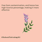 Tattvalogy Licorice Powder - Fades Dark Spots & Pigmentation, Brightens & Evens Skin Tone Naturally - Distacart