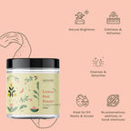 Tattvalogy Lemon Peel Powder - Vitamin-C Rich, Brightens Skin Tone & Reduces Pigmentation Naturally