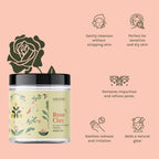 Tattvalogy Rose Clay -Pink Kaolin Clay, Detoxifies, Absorb Excess Oil & Improves Skin Tone & Texture