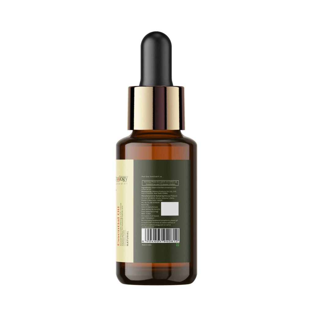 Tattvalogy Cinnamon Bark Essential Oil - Anti - Acne, Reduces Hair Fall, Has a nice spicy aroma - Distacart