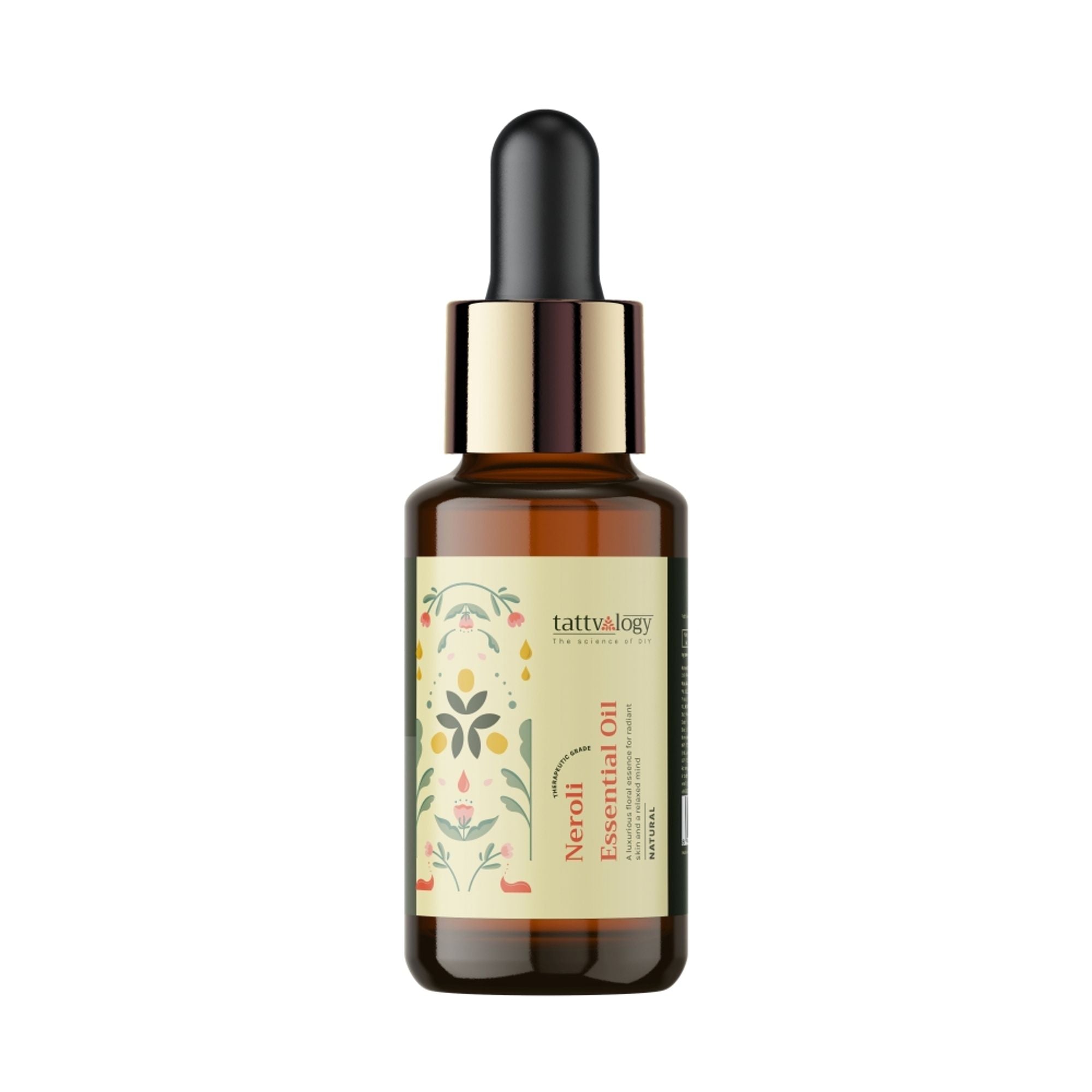 Tattvalogy Neroli Essential Oil - Therapeutic Grade, Promotes Relaxation & Healthy Skin
