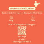Tattvalogy Organic Grapeseed Oil - Cold Press, Reduces Fine Lines, Boosts Collagen, Evens Skin Tone - Distacart