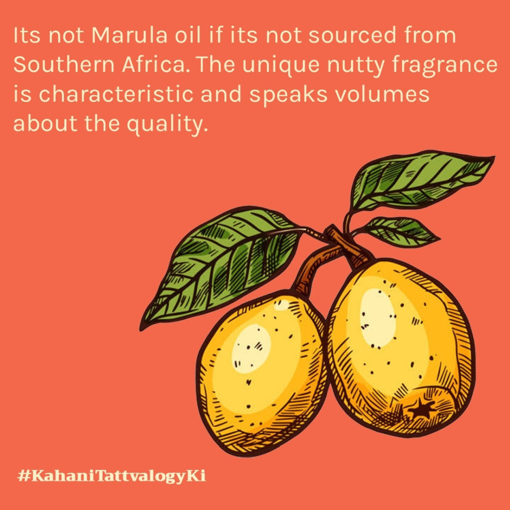 Tattvalogy African Marula Oil - Pure, Hydrates, Reduces Wrinkles & Boosts Radiance for Glowing Skin - Distacart