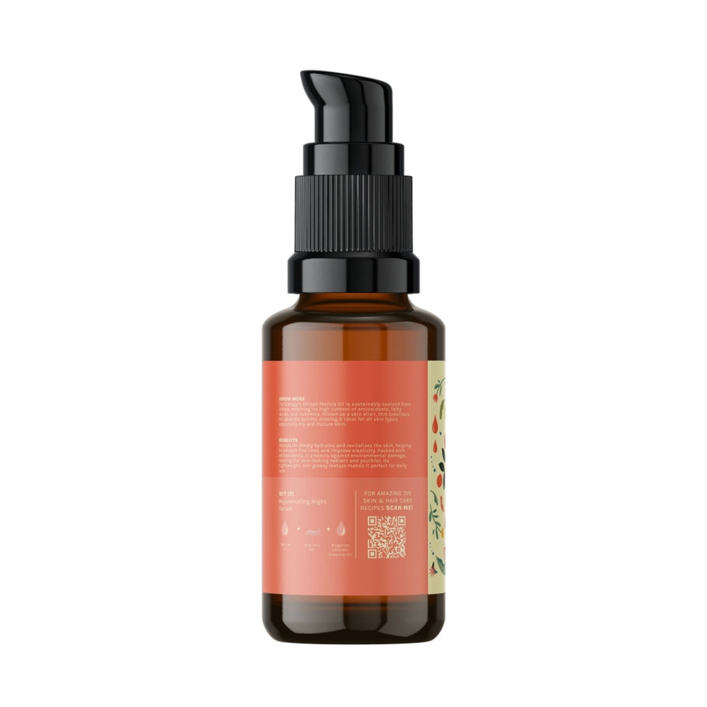 Tattvalogy African Marula Oil - Pure, Hydrates, Reduces Wrinkles & Boosts Radiance for Glowing Skin - Distacart