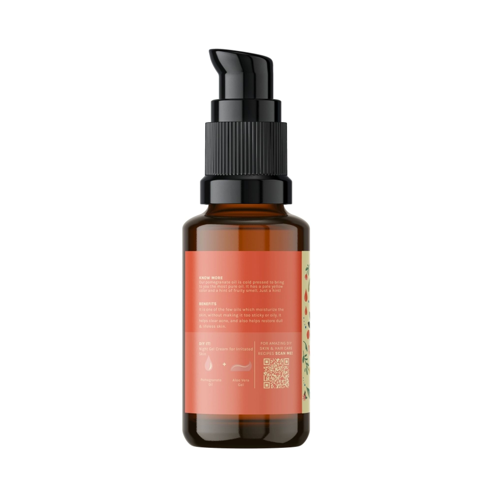 Tattvalogy Cold Pressed Pomegranate Oil - Fights Dark Spots, Hydrates & Boosts Collagen for Youth