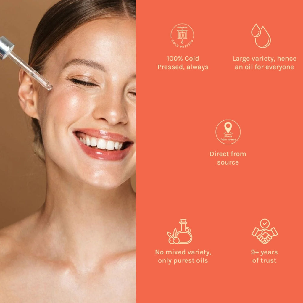 Tattvalogy Raw Rosehip Oil - Vitamin-C Rich, Boosts Collagen, Reduces Hyperpigmentation for Glow - Distacart