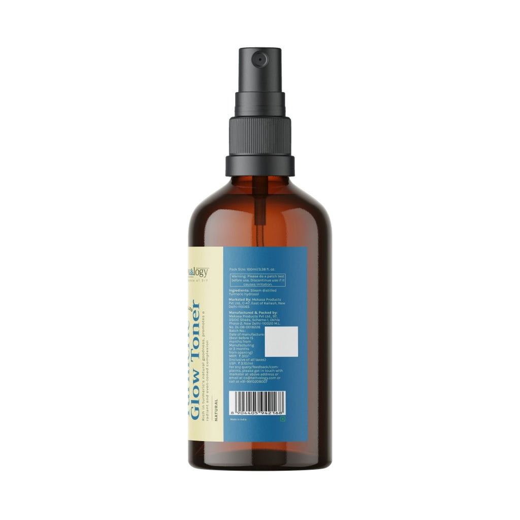 Tattvalogy Turmeric Radiance toner Natural Hydrosol - Distacart