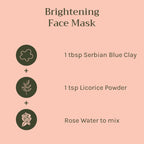 Tattvalogy Serbian Blue Clay - Detoxifies, Purifies Pores & Restores Glow for Balanced, Healthy Skin - Distacart