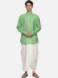 Sethukrishna Men Green Kurta with Dhoti Pants - Distacart