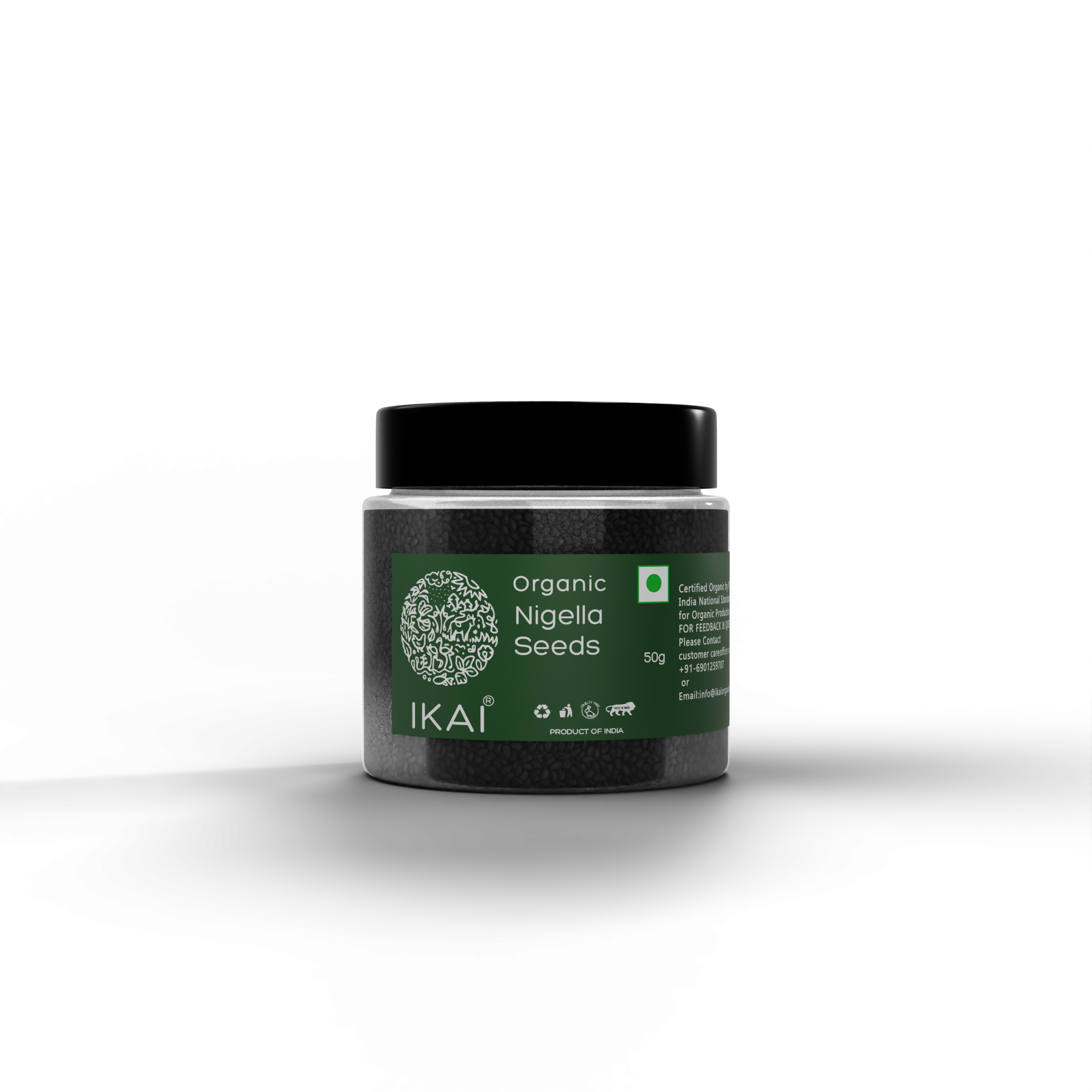 2 - Natural Nigella Seeds _Kala Jeera - 50g