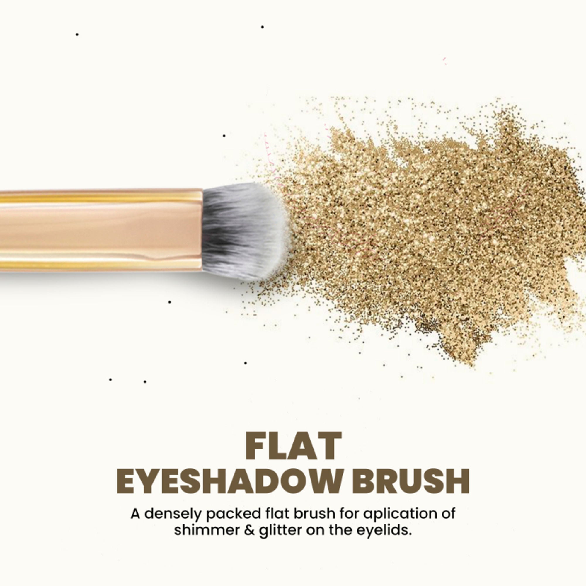 MARS Cosmetics Artist's Arsenal Flat Eyeshadow Brush - Distacart