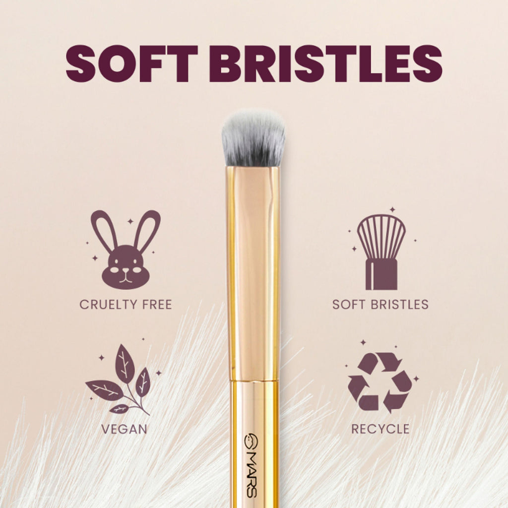 MARS Cosmetics Artist's Arsenal Flat Eyeshadow Brush - Distacart