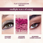 MARS Cosmetics Artist's Arsenal Flat Eyeshadow Brush - Distacart