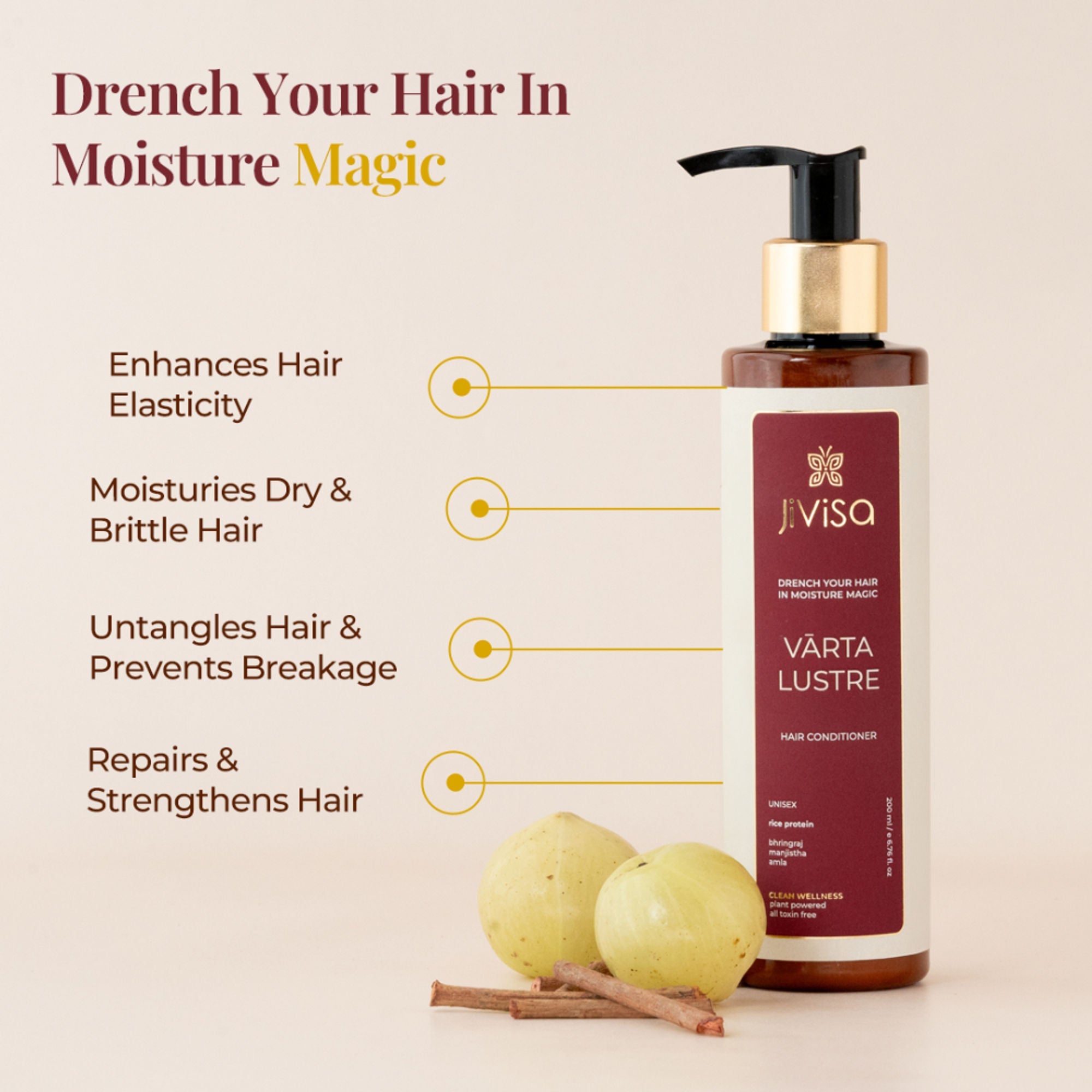 JiViSa Vrta Lustre Hair Conditioner
