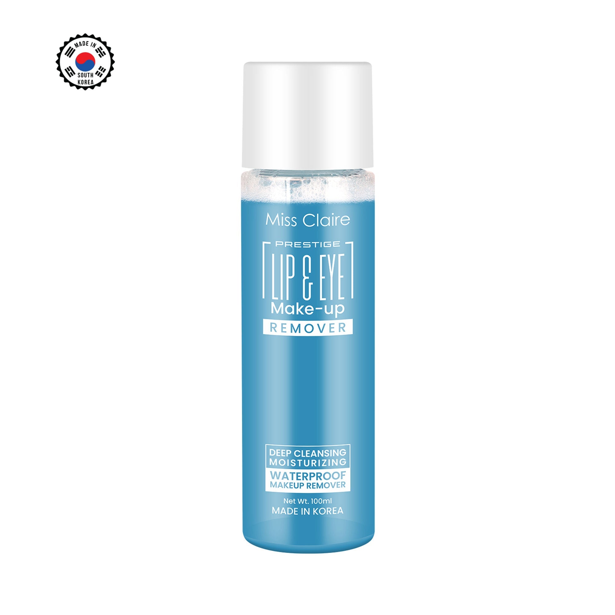 Miss Claire Prestige Lip & Eye Makeup Remover - Aqua