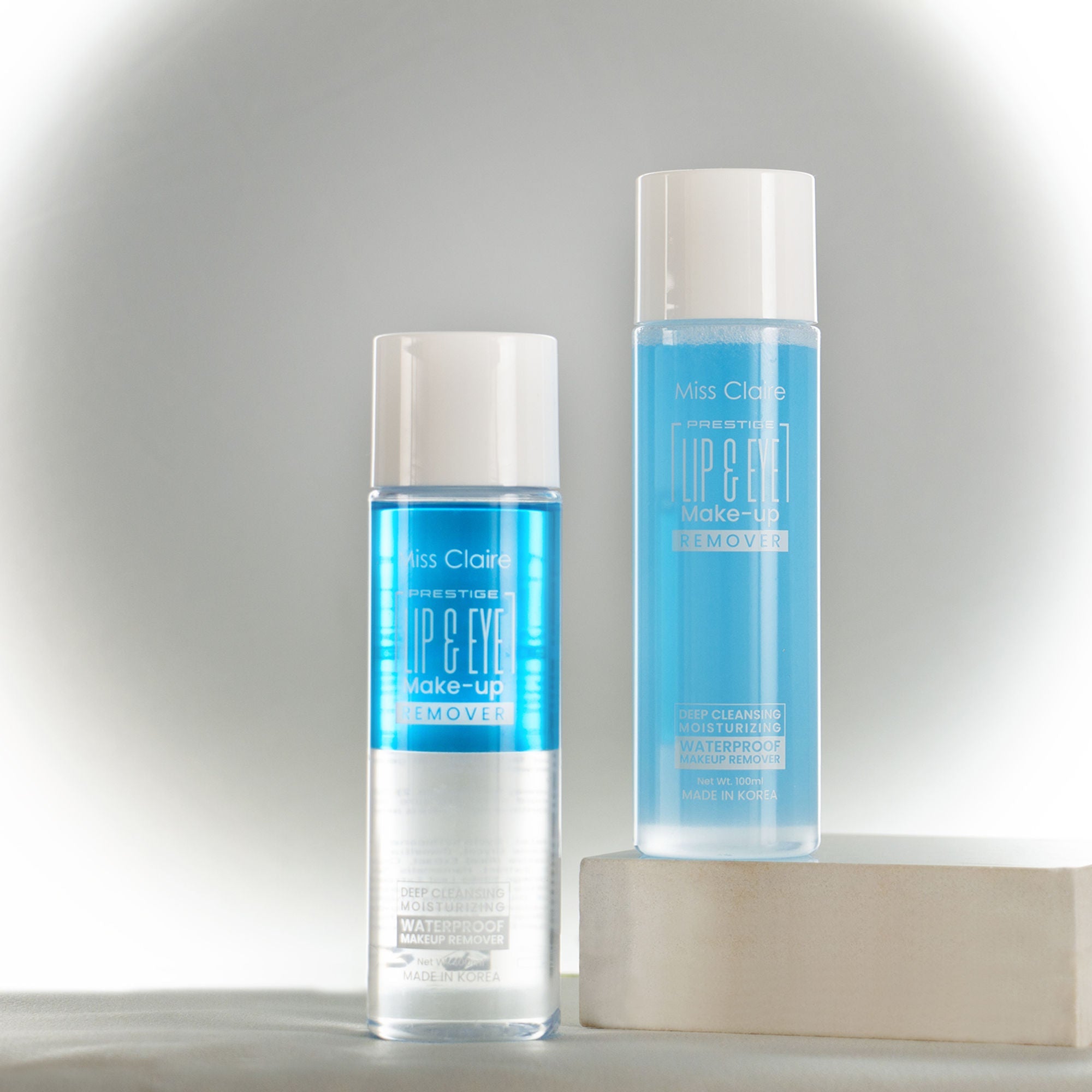 Miss Claire Prestige Lip & Eye Makeup Remover - Aqua