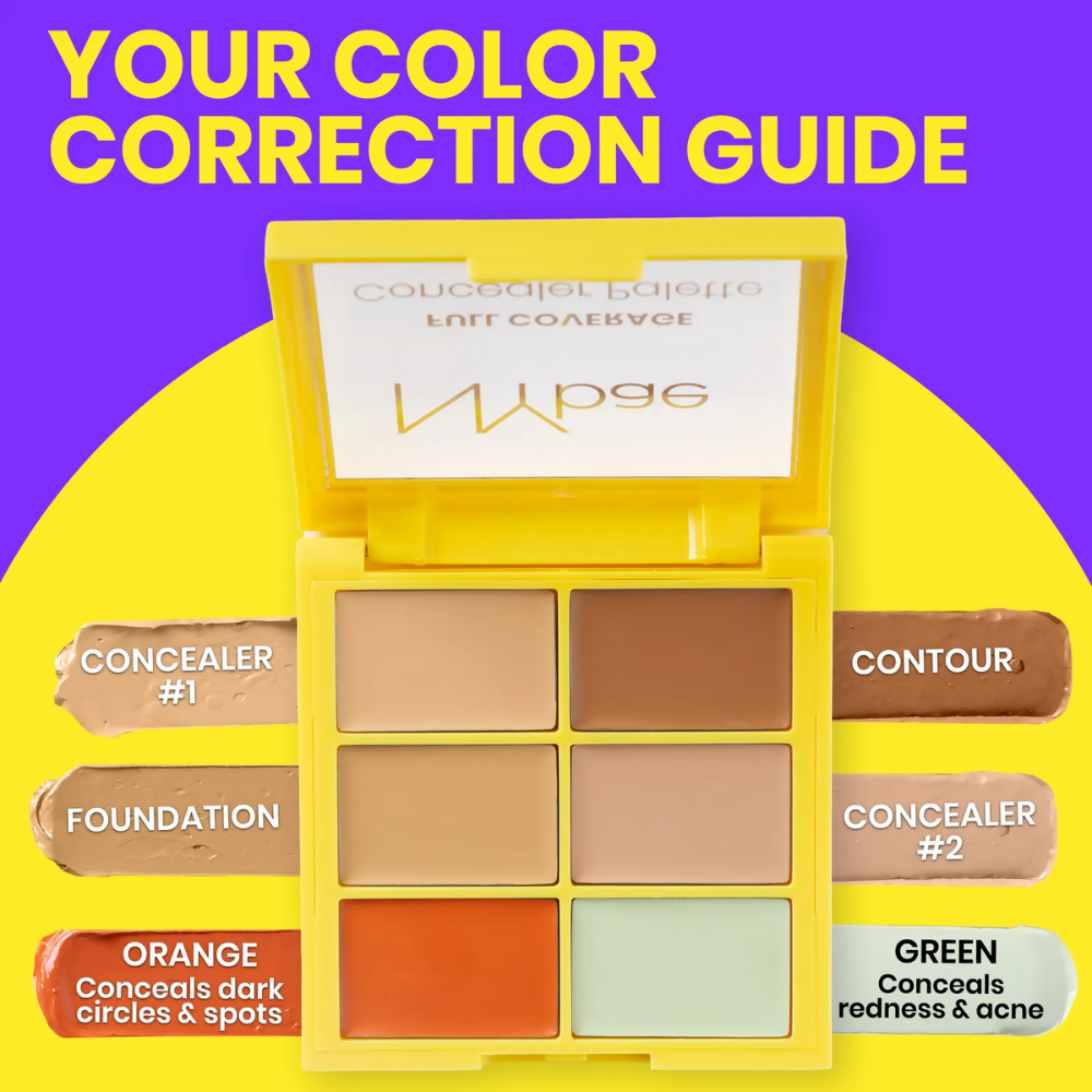 NY Bae Full Coverage Concealer Palette - Fair Lady