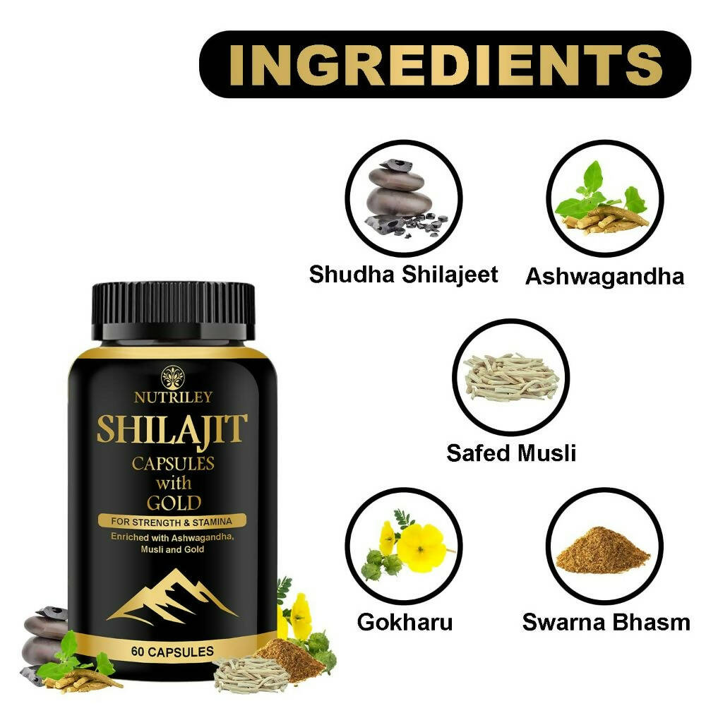 Nutriley Sj Gold Capsules For Men - Distacart