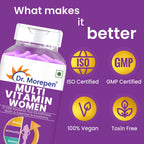 Dr. Morepen Multivitamin Women Tablets and Omega 3 Deep Sea Fish Oil Softgels Combo - Distacart