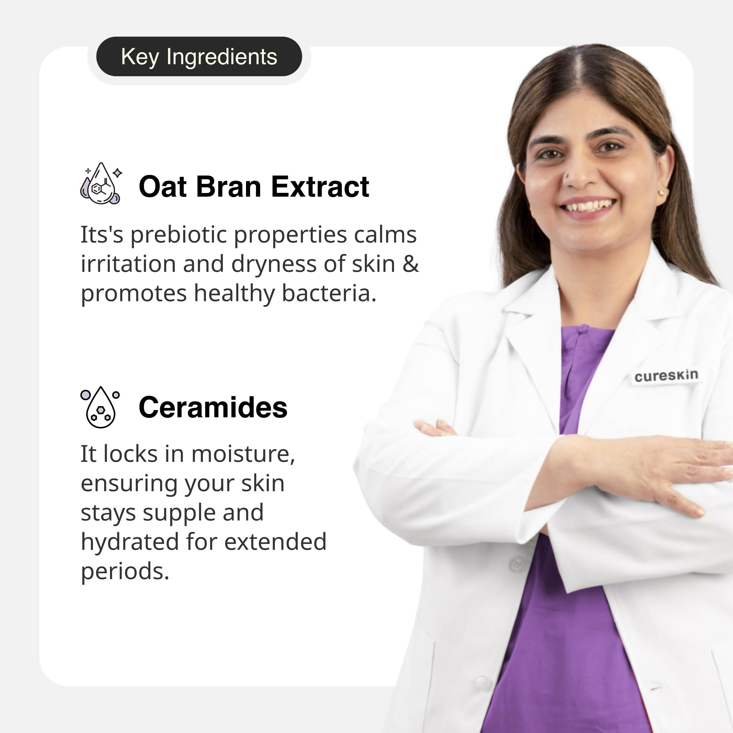 Cureskin Barrier Restructure Cream Nourishes and Repairs