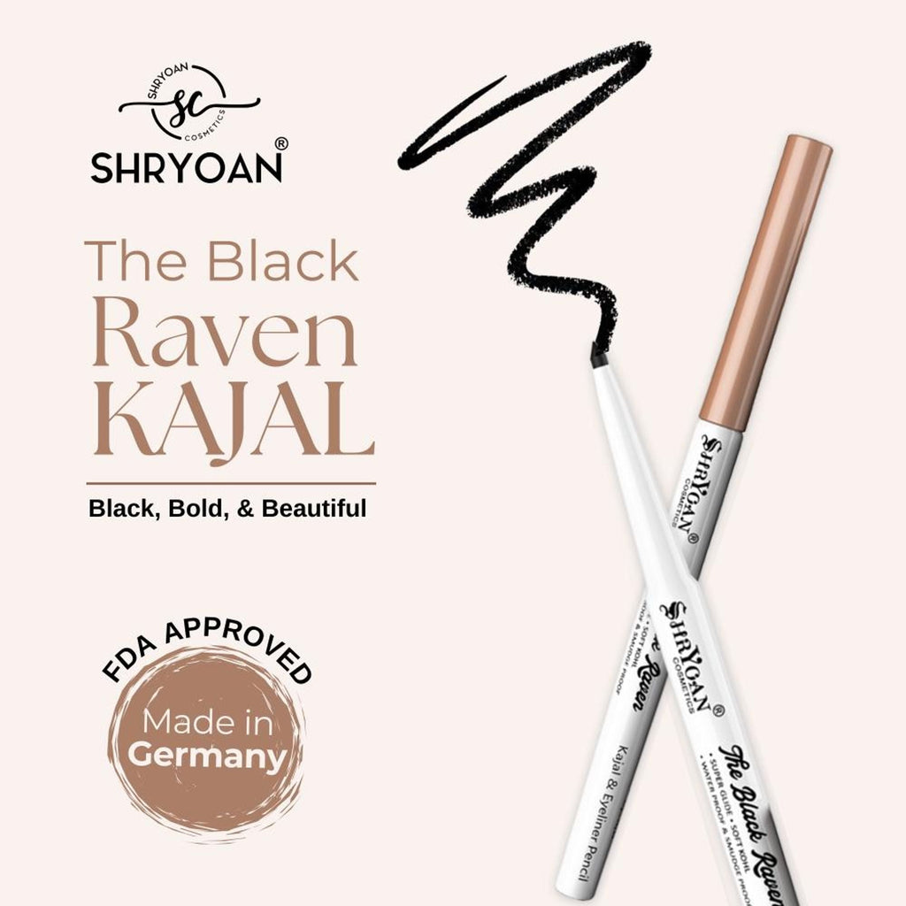 Shryoan Revolving Kajal Pencil - Black - Distacart