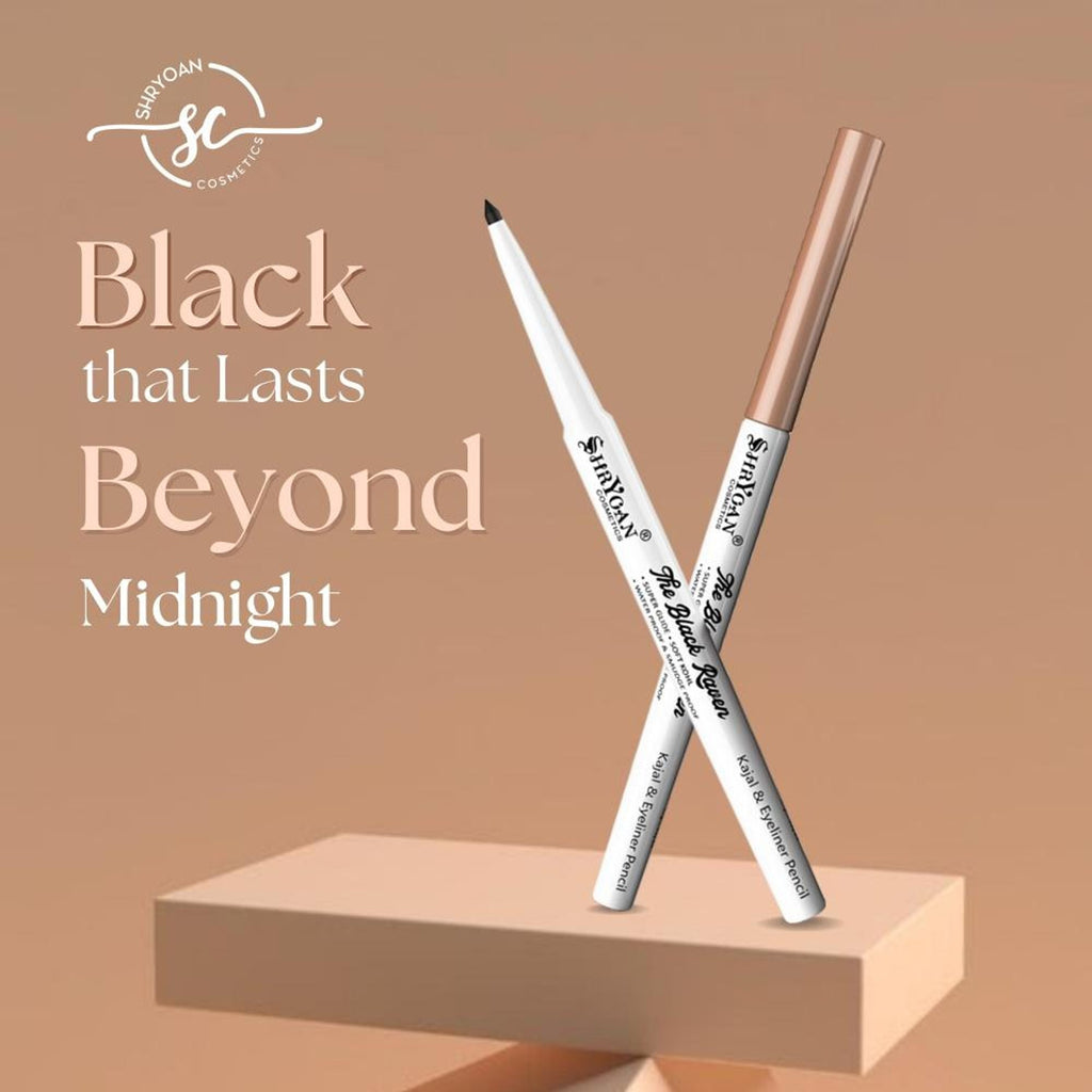 Shryoan Revolving Kajal Pencil - Black - Distacart