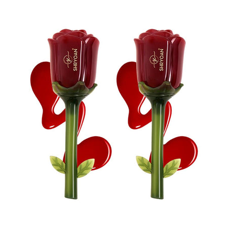 Shryoan Authentic Rose Liquid Sindoor - Maroon - Set Of 2