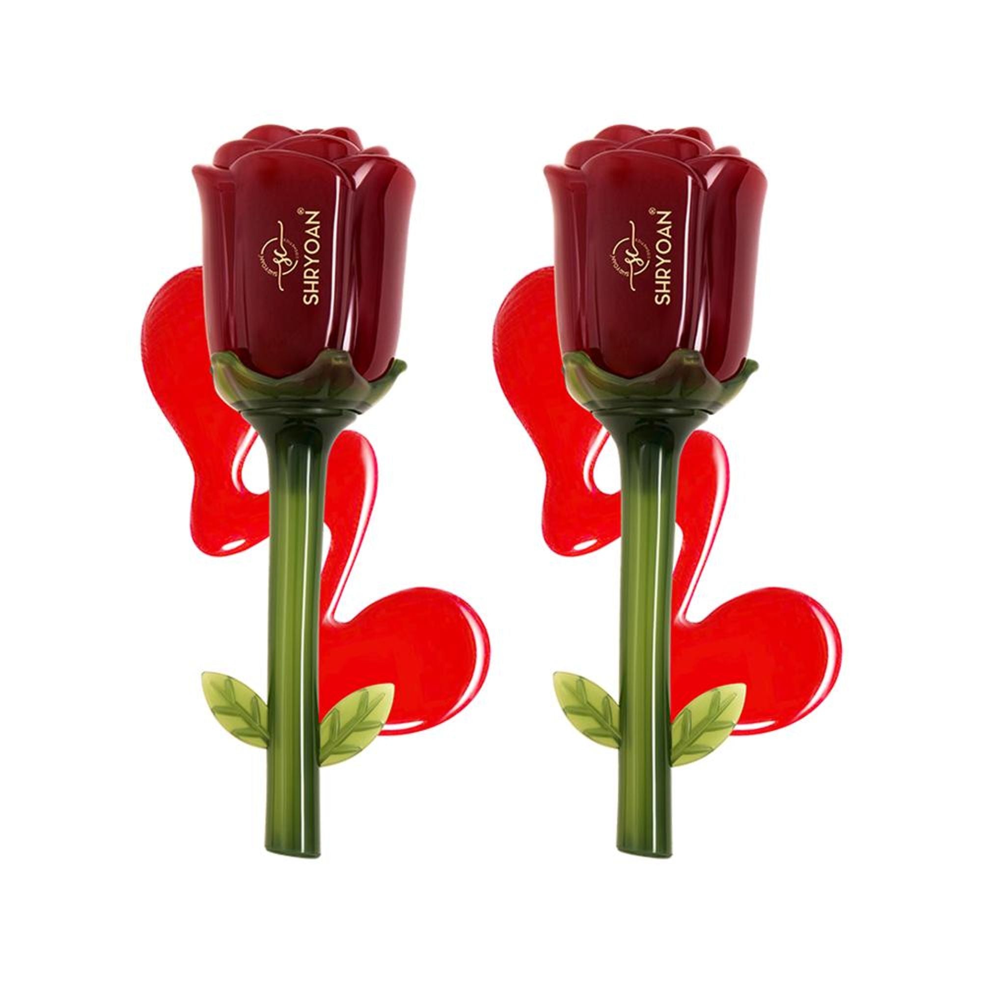 Shryoan Authentic Rose Liquid Sindoor - Red - Set Of 2