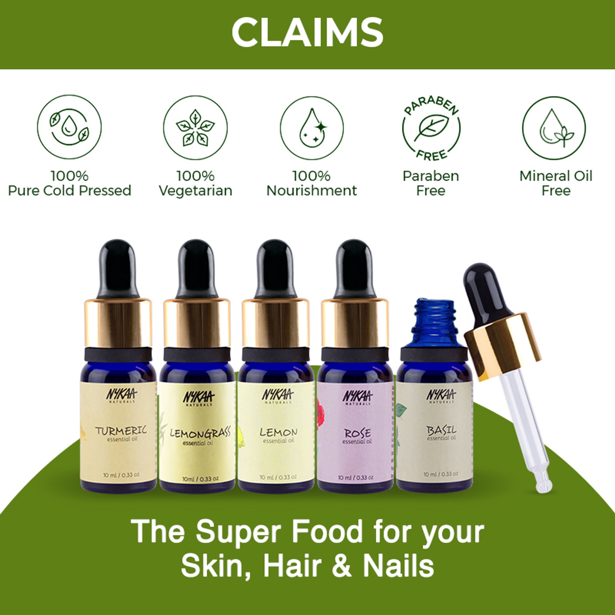 Nykaa Naturals Bestseller Rosemary Essential Oil For Hair Growth & Nourishing Scalp - 100% Natural