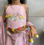 ArthLife Onion Pink Lehenga Set