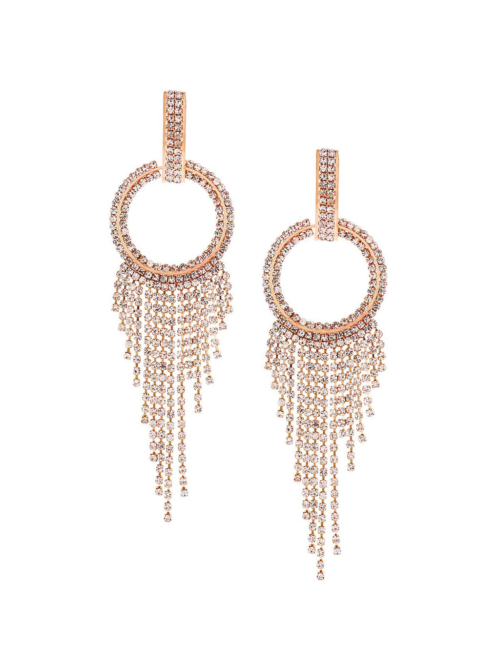 Yellow Chimes Gold-Toned Contemporary Drop Earrings - Distacart