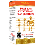Basic Ayurveda Shwas Chintamani Ras with Gold