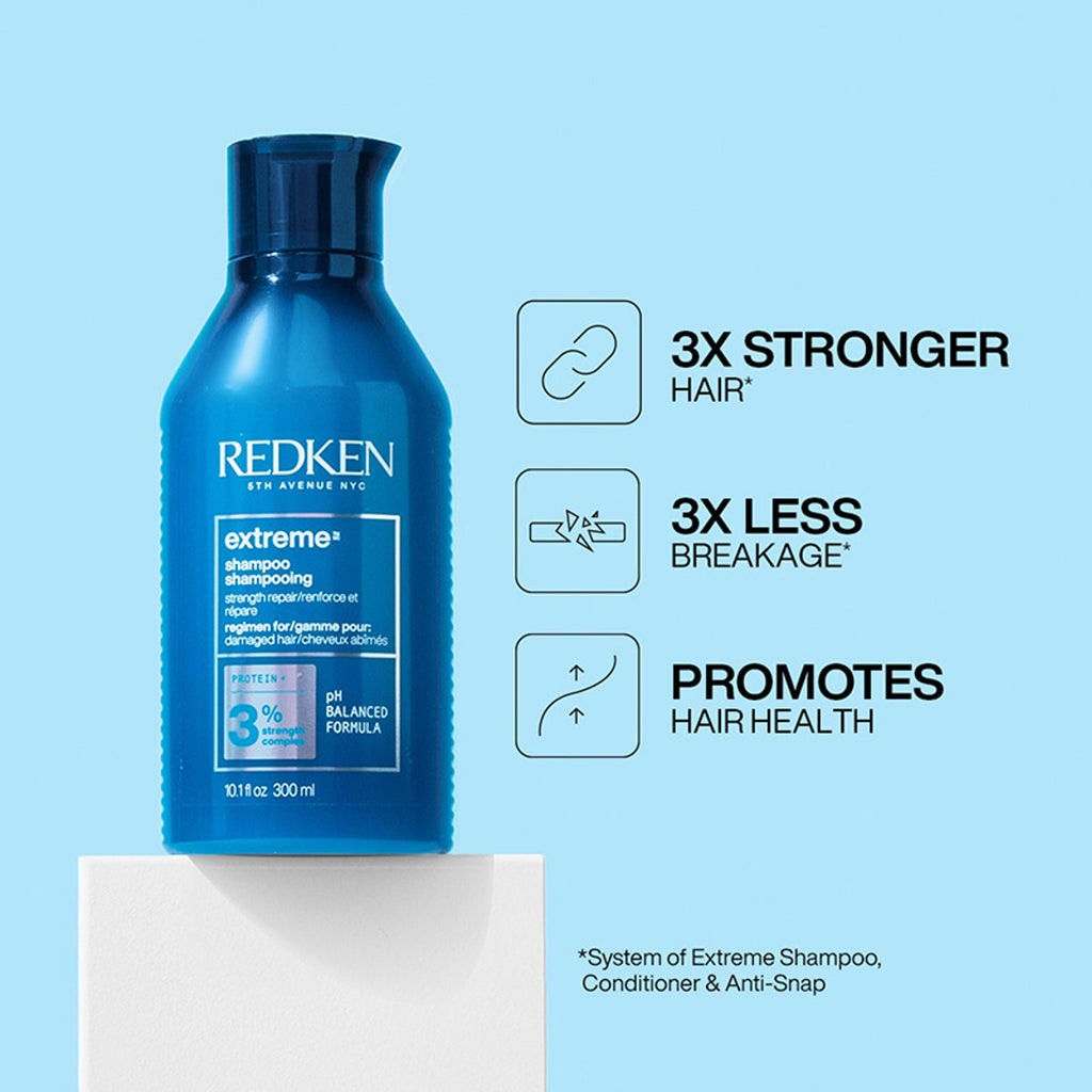Redken Extreme Shampoo Infused With Protein & Anti Breakage Treatment