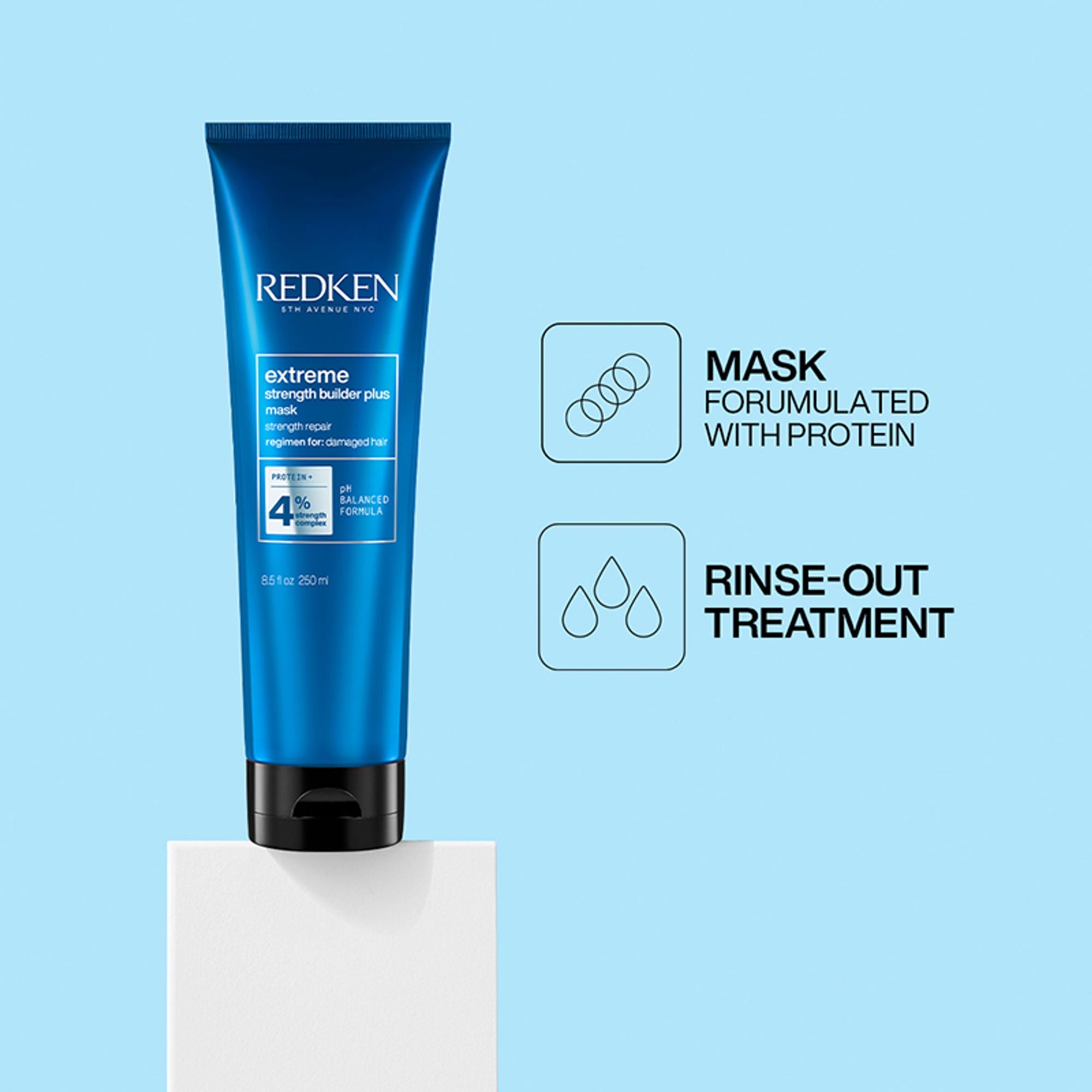 Redken Extreme Strength - Builder Plus Mask With Protein & Anti Breakage Treatment