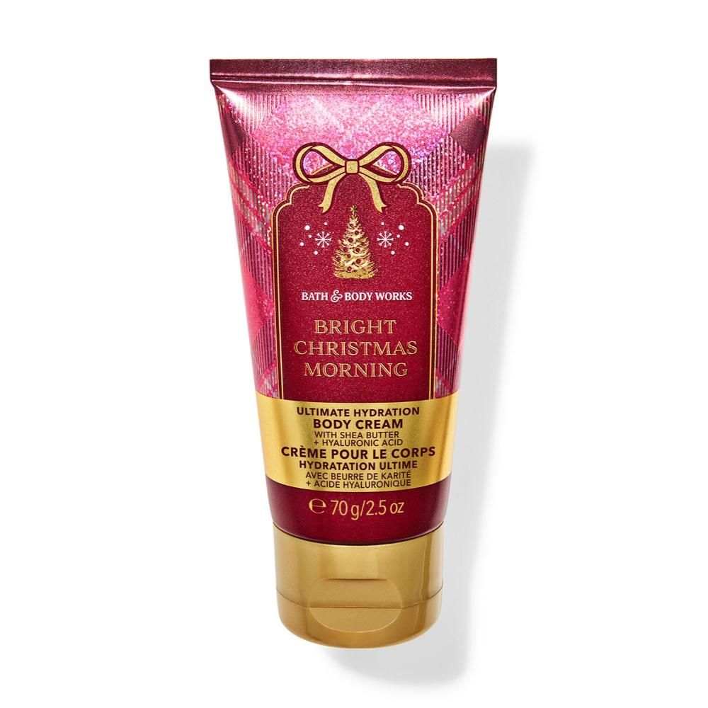 Bath & Body Works Bright Christmas Morning Travel Size Ultimate Hydration Body Cream