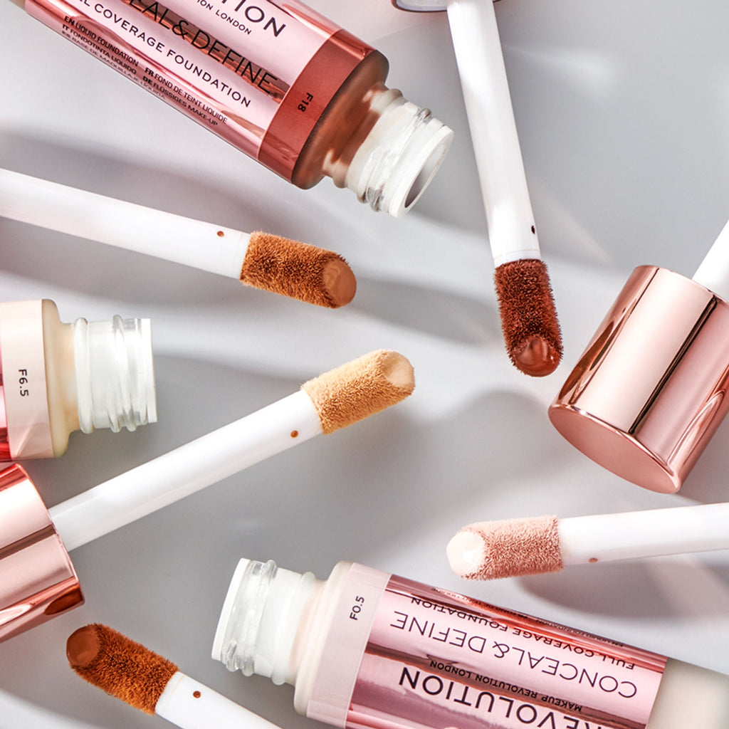 Makeup Revolution Conceal And Define Foundation - F12.5 - Distacart