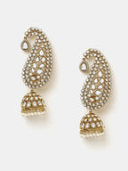 Ruby Raang Pearl Jhumka - Distacart
