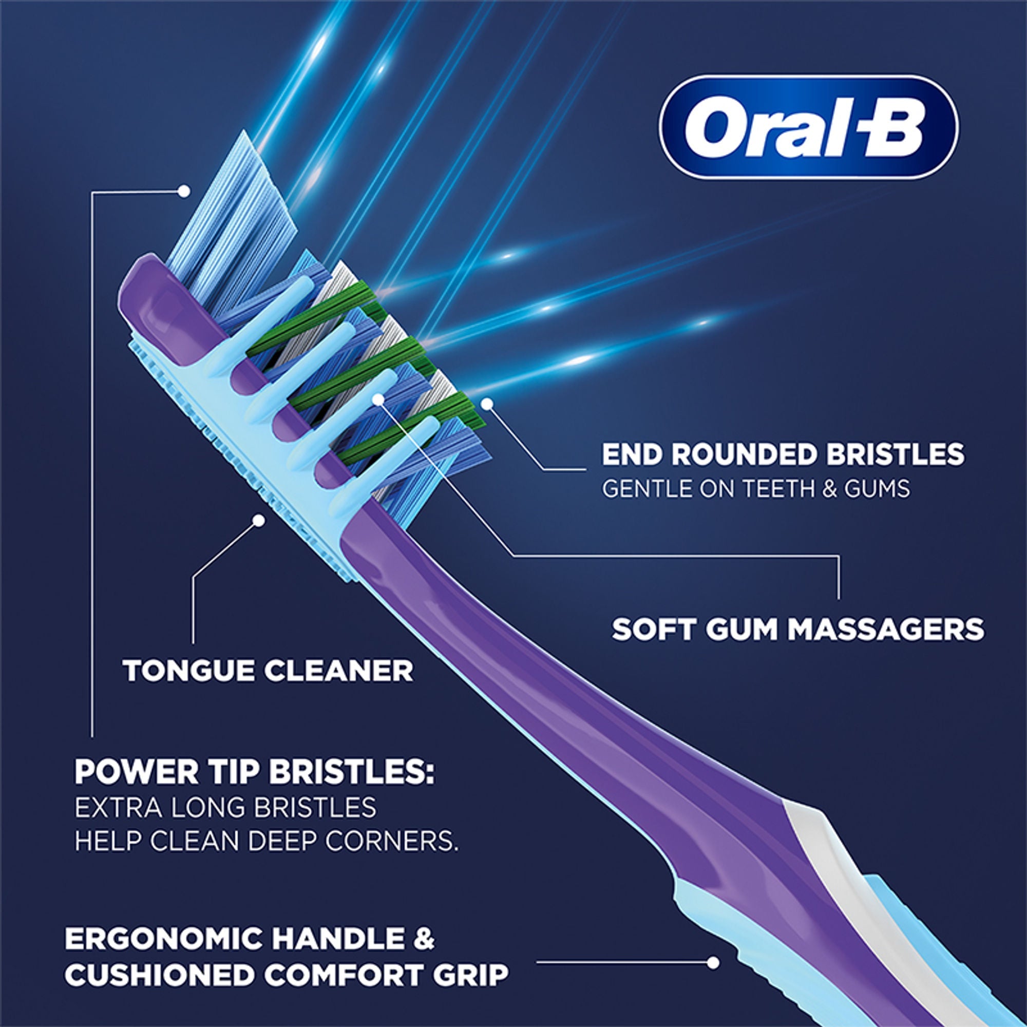 Oral-B Criss Cross Gum Care Toothbrush Buy 2 Get 2 Free (Medium)