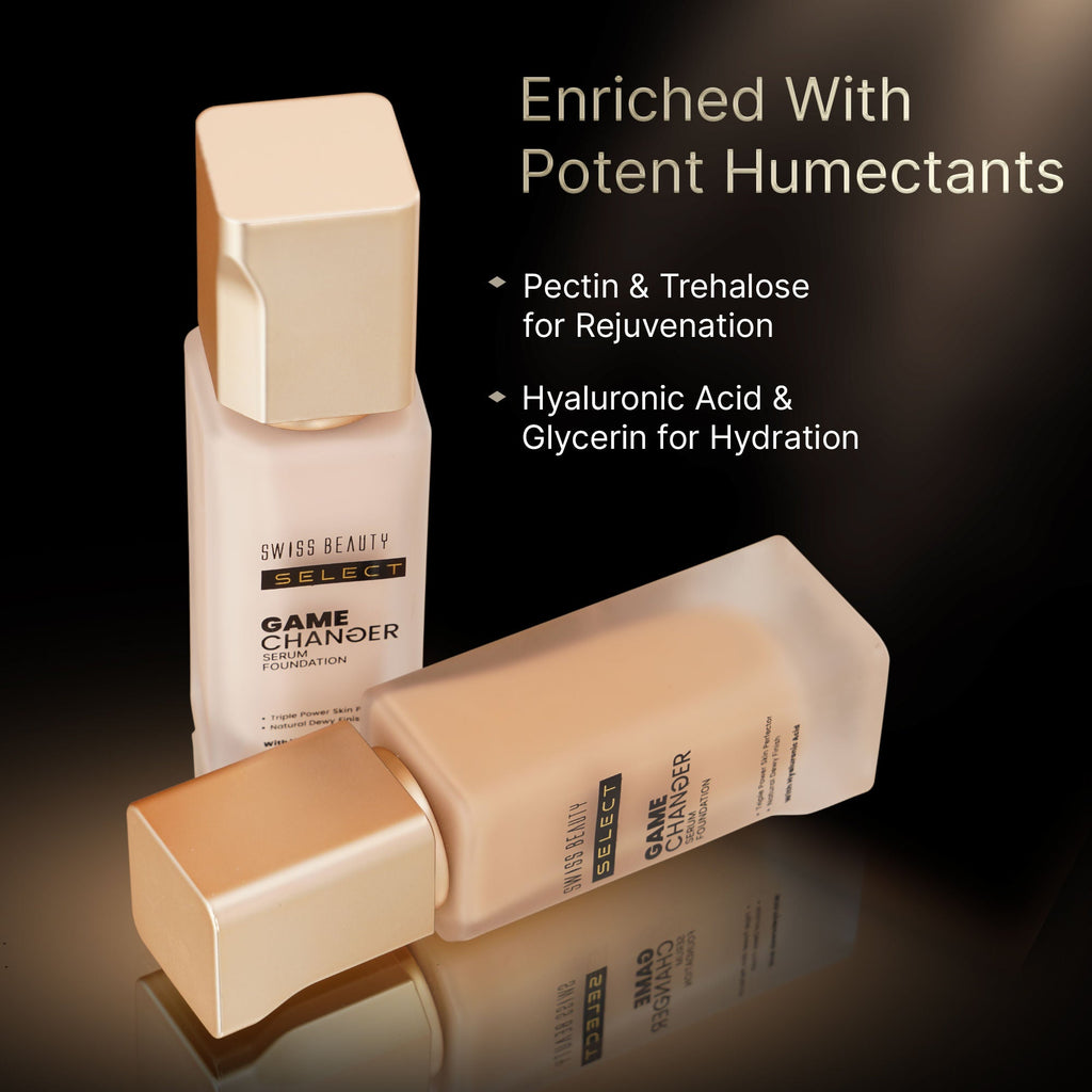 Swiss Beauty Select Game Changer Serum Foundation - Creamy Vanilla - Distacart