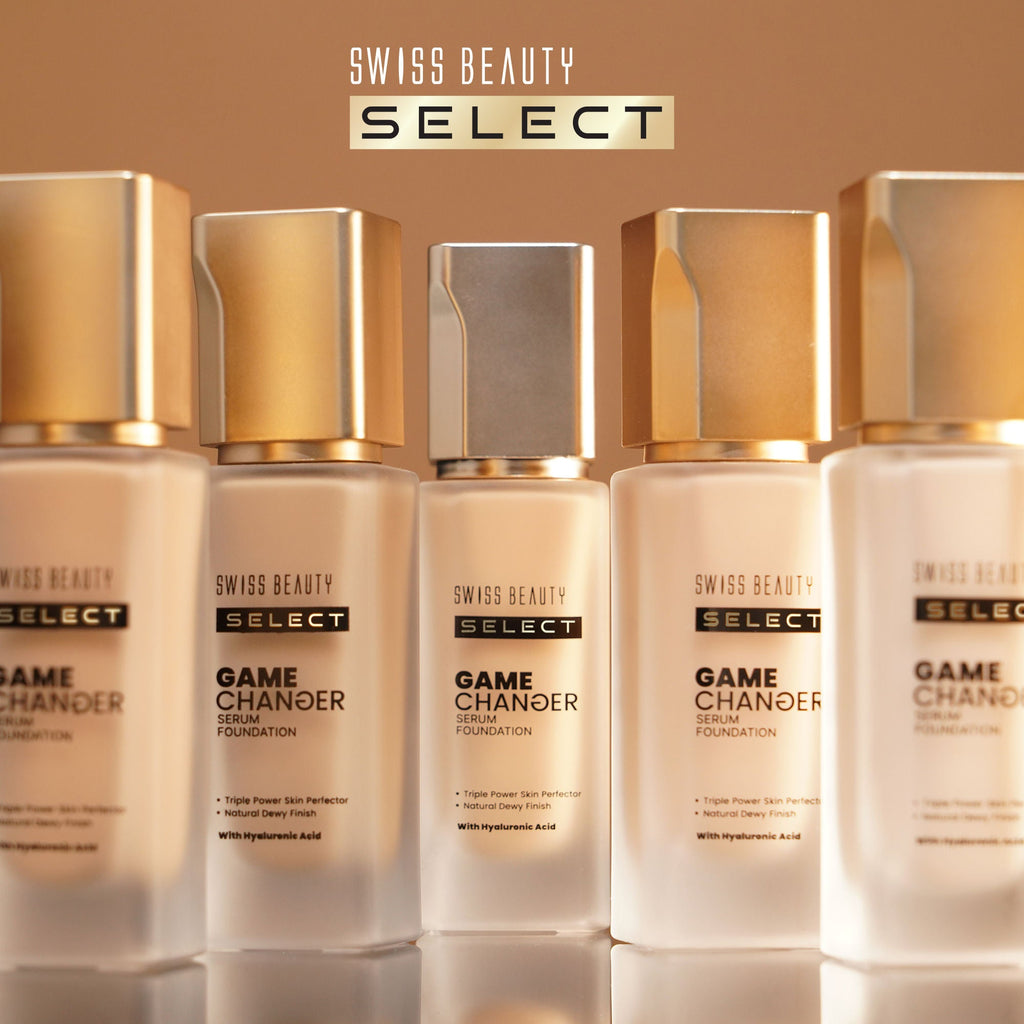 Swiss Beauty Select Game Changer Serum Foundation - Nude Creme - Distacart
