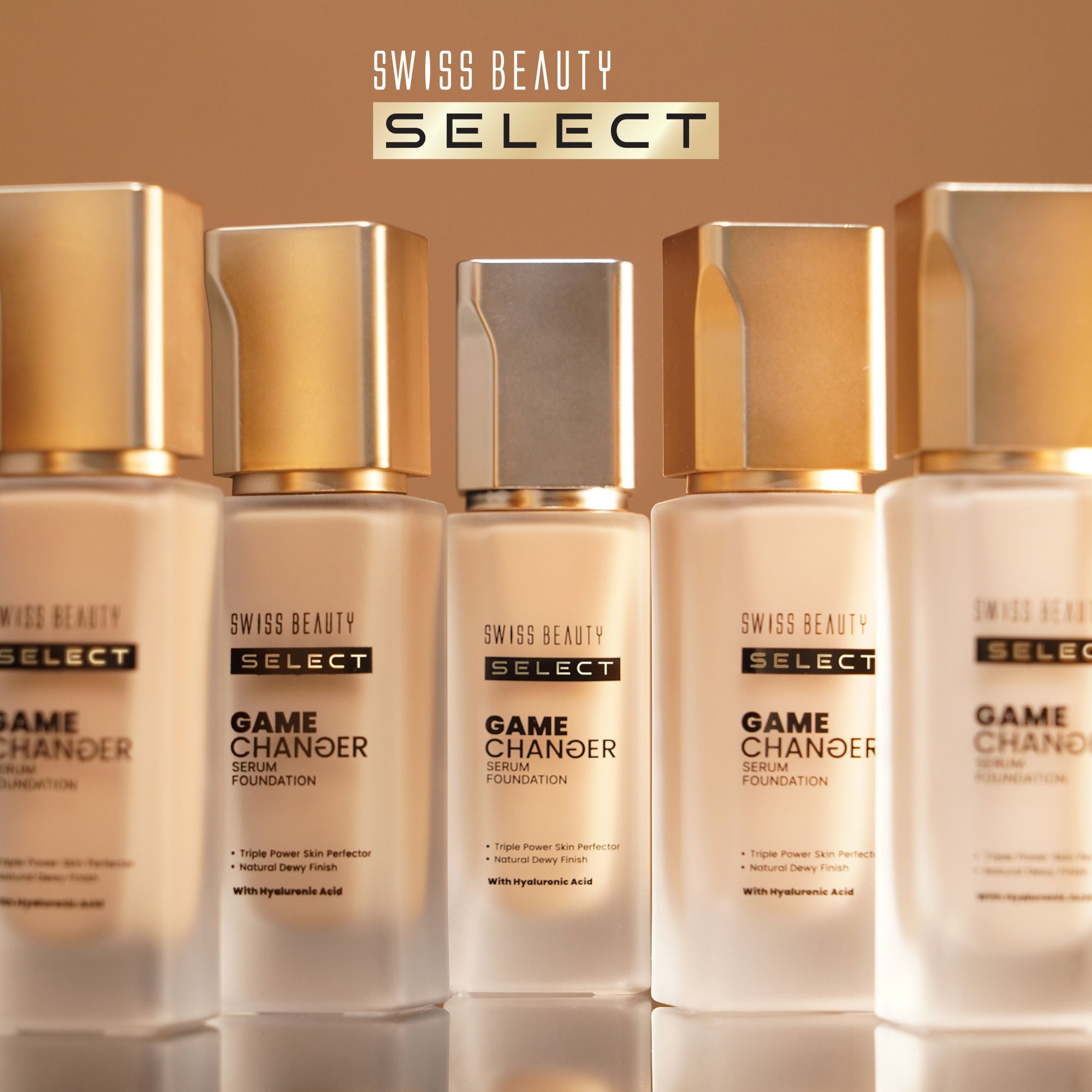 Swiss Beauty Select Game Changer Serum Foundation - Nude Creme - Distacart