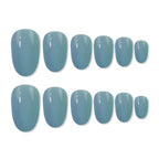 shills professional reusable press on nails oval spn537